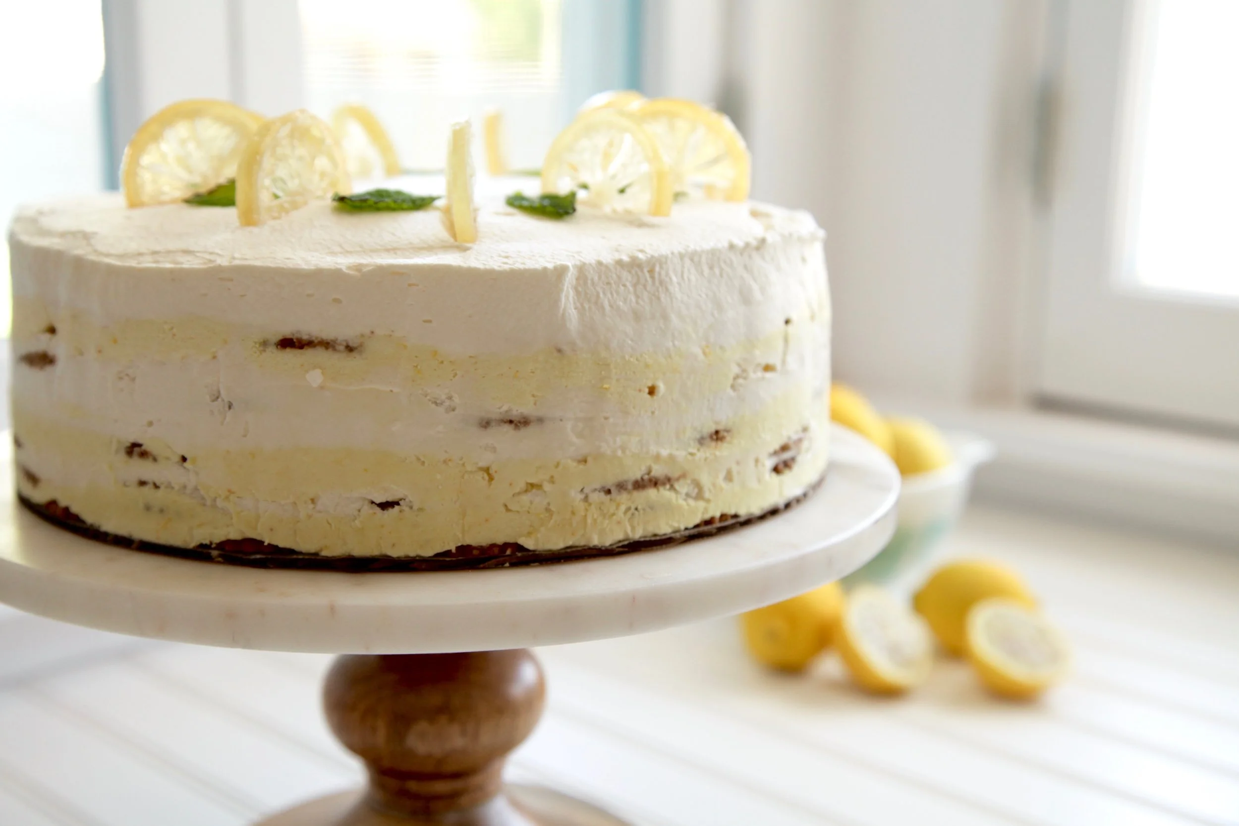 lemon icebox cake — Julianna Strickland